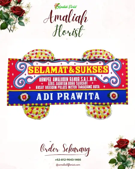 Papan Bunga Ucapan Selamat Sungai Apit